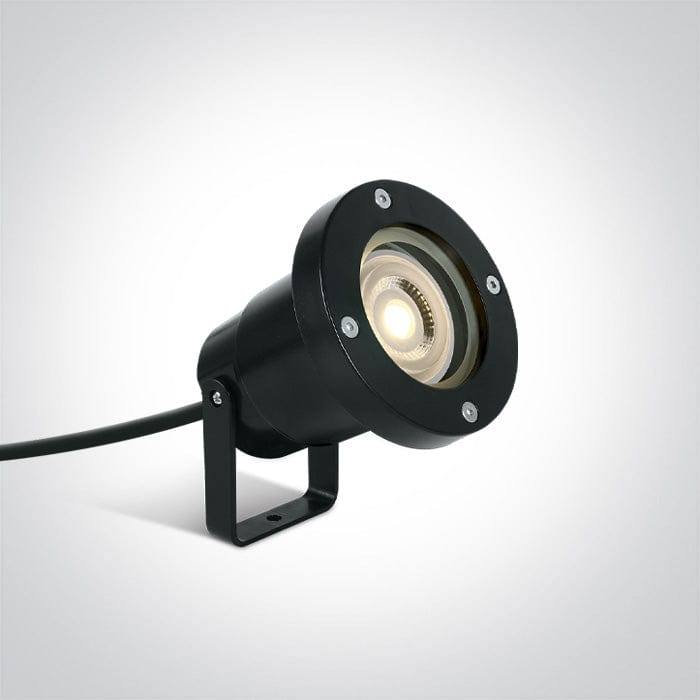 Black Garden spotlight, MR16, GU10, IP65, supplied with spike, for garden illumination.



 

 One Light SKU:67202G/B