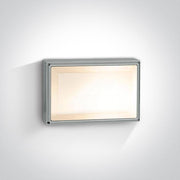 Wall & Ceiling Light Grey Rectangular Outdoor Replaceable lamp 2X20W Die Cast One Light SKU:67208B/G - Toplightco