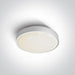 Ceiling Light White Circular Outdoor Replaceable lamp 12W ABS One Light SKU:67280E/W - Toplightco
