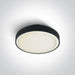 Ceiling Light Black Circular Outdoor Replaceable lamp 2x12W ABS One Light SKU:67280EA/B - Toplightco