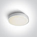 Ceiling Light White Circular Cool White LED Outdoor LED built in 960lm 16W Plastic One Light SKU:67280N/W/C - Toplightco