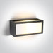 Wall & Ceiling Light Anthracite Rectangular Outdoor Replaceable lamp 20W Die Cast One Light SKU:67328/AN - Toplightco
