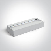 Wall & Ceiling Light White Rectangular Warm White LED Outdoor LED built in 400lm 6W Die Cast One Light SKU:67359B/W/W - Toplightco