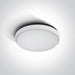 Ceiling Light White Circular Warm White LED Outdoor LED built in 2500lm 30W Die Cast One Light SKU:67363/W/W - Toplightco