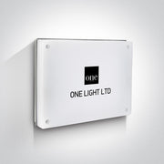Wall & Ceiling Light Grey Rectangular Warm White LED Outdoor LED built in 8W Die Cast One Light SKU:67364/G/W - Toplightco