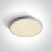 Ceiling Light White Circular Warm White LED Outdoor LED built in 1875lm 25W PC One Light SKU:67370/W/W - Toplightco