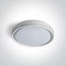 Ceiling Light White Circular Warm White LED Outdoor LED built in 2500lm 30W Die Cast One Light SKU:67384/W/W - Toplightco