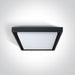 Ceiling Light Anthracite Rectangular Warm White LED Outdoor LED built in 2500lm 30W Die Cast One Light SKU:67384A/AN/W - Toplightco