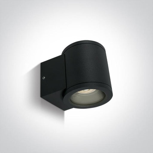 Wall & Ceiling Light Black Circular Outdoor Replaceable lamp 35W Die Cast One Light SKU:67400A/B - Toplightco