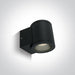 Wall & Ceiling Light Black Circular Outdoor Replaceable lamp 35W Die Cast One Light SKU:67400A/B - Toplightco