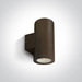 Rust Brown Wall Gu10 2x35w Ip54 - Toplightco