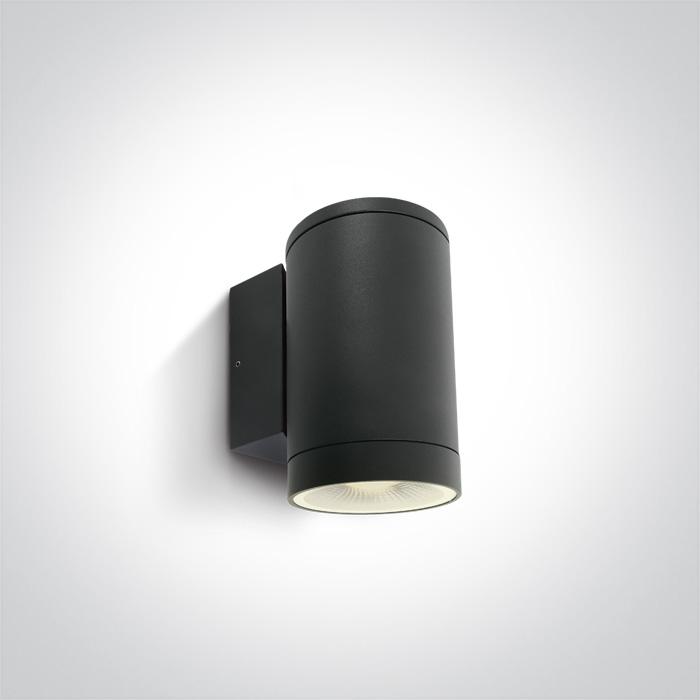 Wall & Ceiling Light Anthracite Circular Outdoor Replaceable lamp 20W Die Cast One Light SKU:67400D/AN - Toplightco