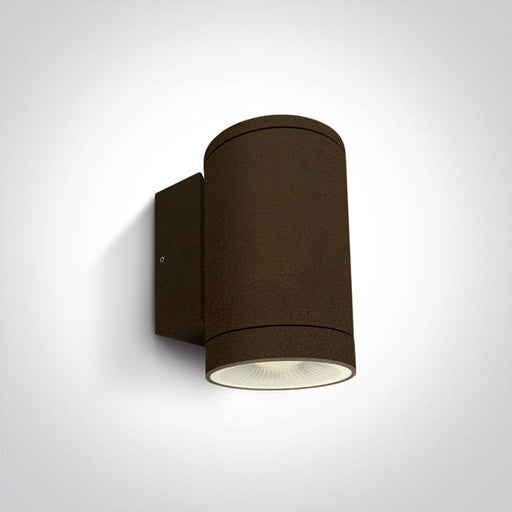 Rust Brown Wall Par30 20w E27 Ip65 One Light SKU:67400D/BR - Toplightco