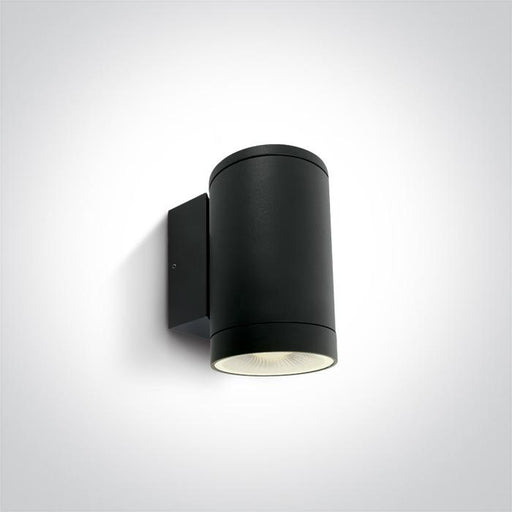 Wall & Ceiling Light Black Circular Outdoor Replaceable lamp 20W Die Cast One Light SKU:67400D/B - Toplightco
