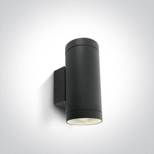 Wall & Ceiling Light Anthracite Circular Outdoor Replaceable lamp 2x20W Die Cast One Light SKU:67400E/AN - Toplightco