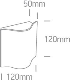 Wall & Ceiling Light Anthracite Rectangular Warm White LED Outdoor LED built in 400lm 6W Die Cast One Light SKU:67422/AN/W - Toplightco