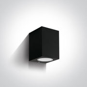 Wall & Ceiling Light Black Rectangular Outdoor Replaceable lamp 7W Die Cast One Light SKU:67426/B - Toplightco