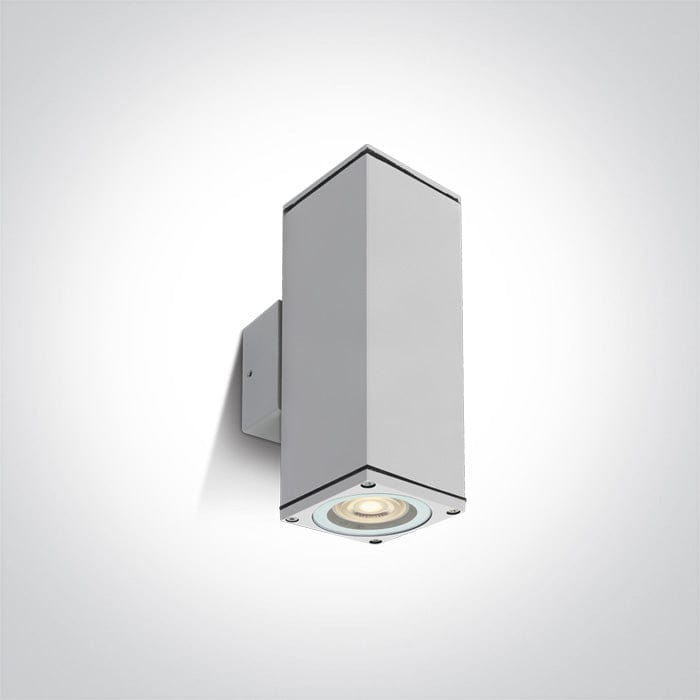 White Wall 2xgu10 10w Ip54 100-240v One Light SKU:67426C/W - Toplightco