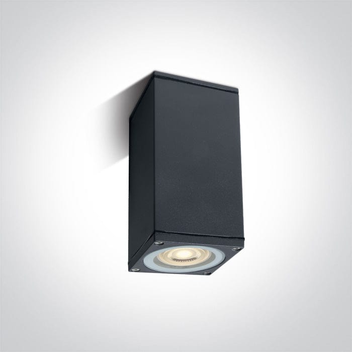 Anthracite Ceiling Gu10 10w Ip54 100-240v One Light SKU:67426D/AN - Toplightco