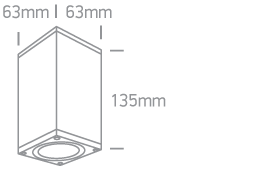 Rust Brown Ceiling Gu10 10w Ip54 100-240v One Light SKU:67426D/BR - Toplightco