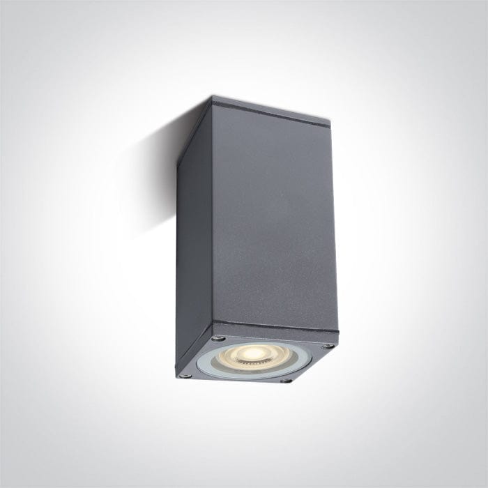 Grey Ceiling Gu10 10w Ip54 100-240v One Light SKU:67426D/G - Toplightco