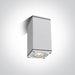 White Ceiling Gu10 10w Ip54 100-240v One Light SKU:67426D/W - Toplightco