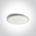 Ceiling Light White Circular Warm White LED built in 1800lm 24W Metal One Light SKU:67448/W/W - Toplightco