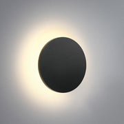 Wall & Ceiling Light Anthracite Circular Warm White LED Outdoor LED built in 600lm 7W ABS One Light SKU:67450/AN/W - Toplightco