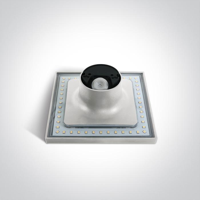 Wall & Ceiling Light White Rectangular Warm White LED Outdoor LED built in 600lm 7W ABS One Light SKU:67450A/W/W - Toplightco