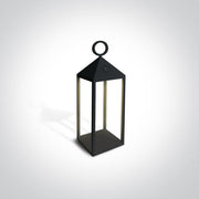 Path Light Black Rectangular Warm White LED Outdoor LED built in 190lm 3W Die Cast One Light SKU:67462/B/W - Toplightco