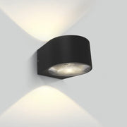 Wall & Ceiling Light Anthracite Rectangular Warm White LED Outdoor LED built in 960lm 2x6W Die Cast One Light SKU:67480B/AN/W - Toplightco