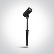 Garden Spike Light Anthracite Circular Warm white LED Outdoor LED built in 500lm 11W Die Cast One Light SKU:67482/AN/W - Toplightco