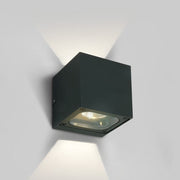 Anthracite Wall Led 2x6w Warm White Ip65 230v One Light SKU:67524B/AN/W - Toplightco