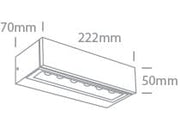 Anthracite 8W Wall light, IP65.

Complete with 350mA driver.

 

 One Light SKU:67526A1/AN/W