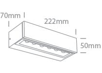 White 8W Wall light, IP65.

Complete with 350mA driver.

 

 One Light SKU:67526A1/W/W