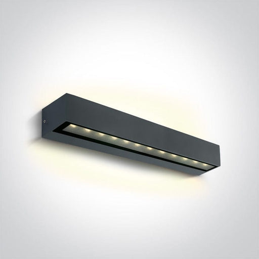 Anthracite 2x10W Wall light, IP65.

Complete with 500mA driver.

 

 One Light SKU:67526B2/AN/W