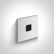 Wall Light White Rectangular Warm White LED Outdoor 40lm Aluminium One Light SKU:68004A/W/W - Toplightco