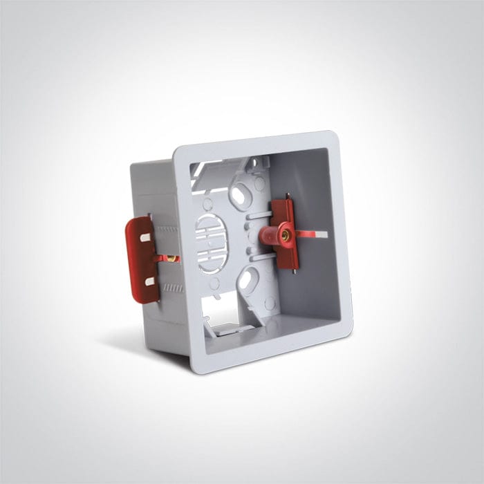 Recessed Box Rectangular Plastic One Light SKU:68006N/BOX - Toplightco