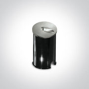 Wall Light Recessed Aluminium Circular Warm White LED Outdoor LED built in 3W Aluminium One Light SKU:68030/AL/W - Toplightco