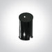 Wall Light Recessed Black Circular Warm White LED Outdoor LED built in 3W Aluminium One Light SKU:68030/B/W - Toplightco