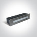 Wall Light Stainless Steel Rectangular Warm White LED Outdoor LED built in 200lm 10W Stainless Steel 316 One Light SKU:68072C/W - Toplightco