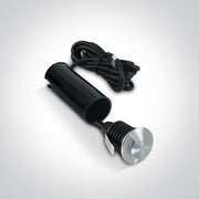 Inground Light Aluminium Circular Warm White LED Outdoor 30lm Natural Aluminium One Light SKU:69042A/AL/W - Toplightco