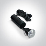 Inground Light Aluminium Circular Warm White LED Outdoor 80lm Natural Aluminium One Light SKU:69042B/AL/W - Toplightco