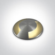 Inground Light Aluminium Circular Warm White LED Outdoor 80lm Natural Aluminium One Light SKU:69042B/AL/W - Toplightco