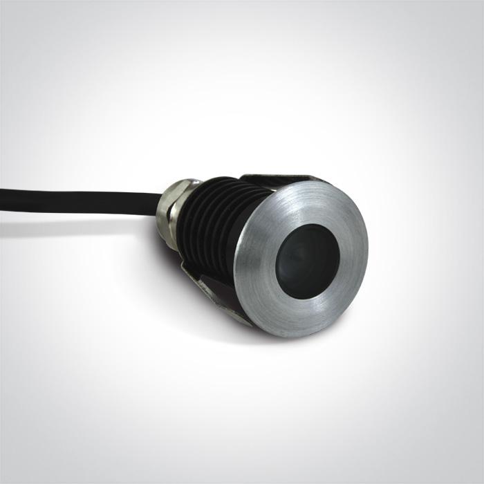 Inground Light Aluminium Circular Warm White LED Outdoor 150lm Aluminium One Light SKU:69042M/AL/W - Toplightco