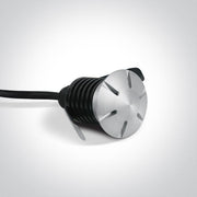 Inground Light Aluminium Circular Warm White LED Outdoor 80lm Natural Aluminium One Light SKU:69044/AL/W - Toplightco