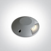 Ground Light Grey Circular Warm White LED Outdoor LED built in 300lm 6W Die Cast One Light SKU:69058A/G/W - Toplightco