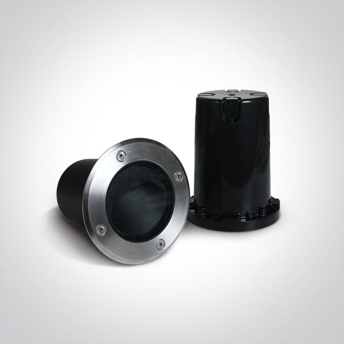 Inground Light Stainless Steel Circular Warm White LED Outdoor LED built in 180lm 8W Stainless Steel 316 One Light SKU:69062/W - Toplightco