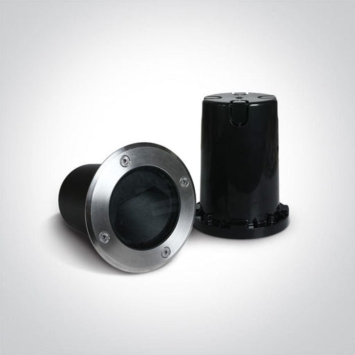 Inground Light Stainless Steel Circular Warm White LED Outdoor LED built in 180lm 8W Stainless Steel 316 One Light SKU:69062/W - Toplightco