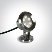 6x1w Led Cool White Ss316 Ip68 Adjustable Underwater 24v Spotlight, Ip68. - Toplightco